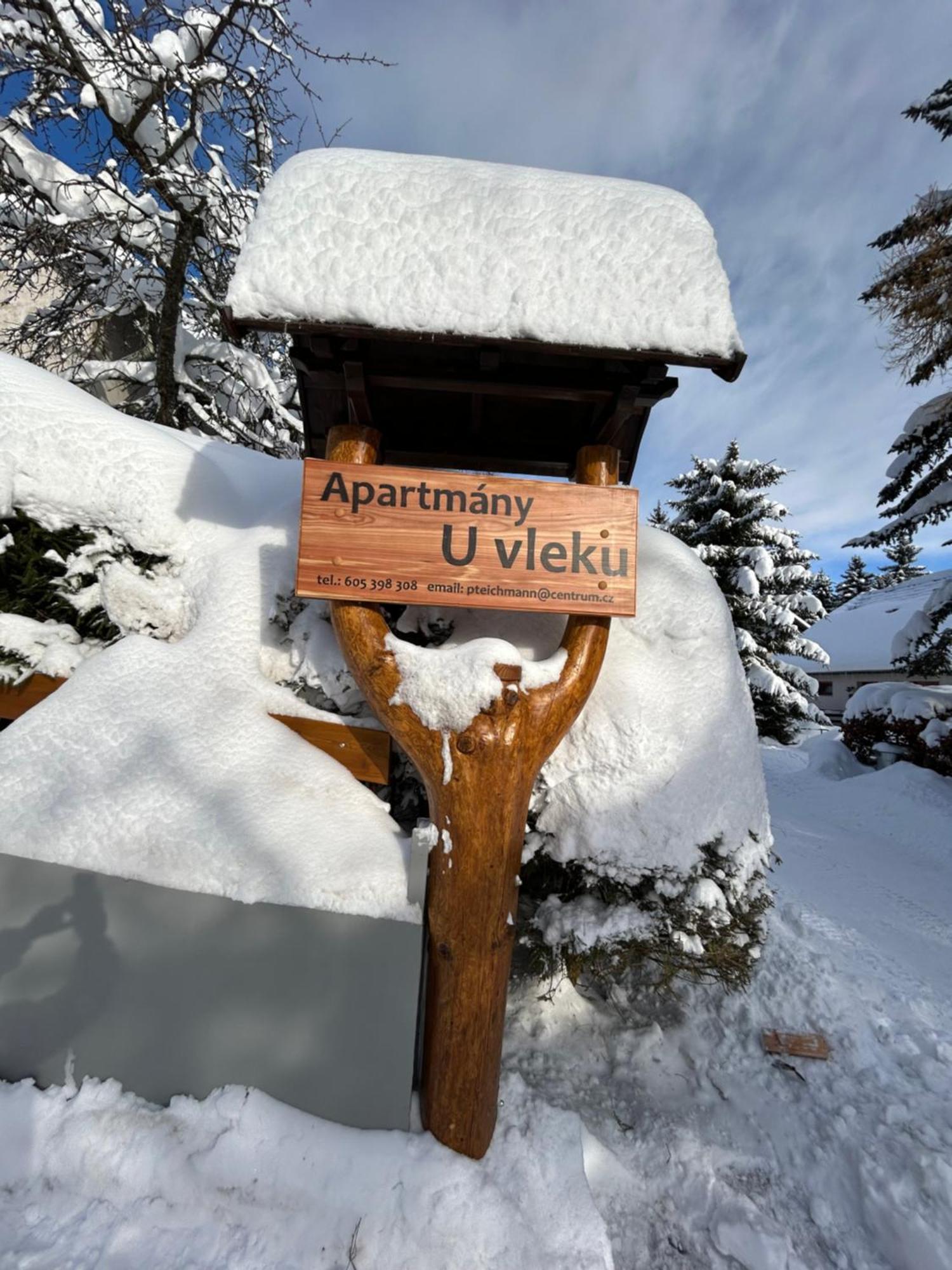 Apartmany U Vleku - Podkrovni Apartman Karlova Studánka المظهر الخارجي الصورة